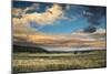 A Sunset Sky Hangs Over The Yellowstone River In The Hayden Valley, Yellowstone National Park-Bryan Jolley-Mounted Photographic Print