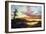 A Sunset-Frederic Edwin Church-Framed Art Print