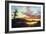 A Sunset-Frederic Edwin Church-Framed Art Print