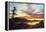 A Sunset-Frederic Edwin Church-Framed Stretched Canvas