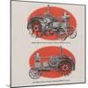 A Super-Powered Oil Pull Tractor-null-Mounted Giclee Print