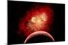 A Supernova Destroying its System of Planets in the Depths of Our Galaxy-null-Mounted Art Print