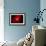 A Supernova Destroying Itself and its Planets-null-Framed Art Print displayed on a wall