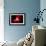 A Supernova Destroying Itself and its Planets-null-Framed Art Print displayed on a wall