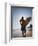 A Surfer Looks Out to the Waves at Manly Beach on Sydney's North Shore, Australia-Andrew Watson-Framed Photographic Print