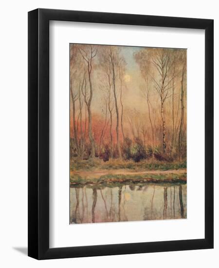 'A Surrey Canal, Evening', c1893-William Eyre Walker-Framed Giclee Print