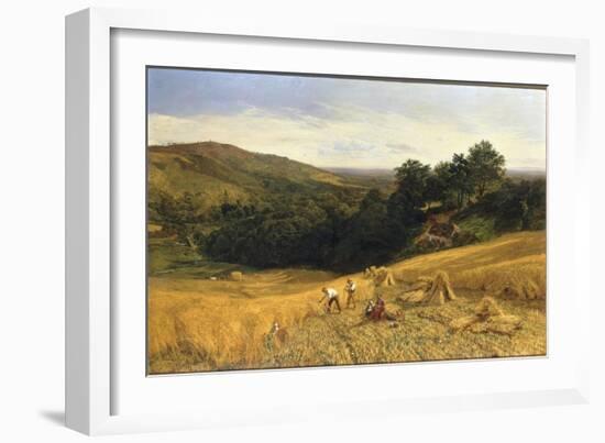 A Surrey Cornfield, 1860-George Vicat Cole-Framed Giclee Print