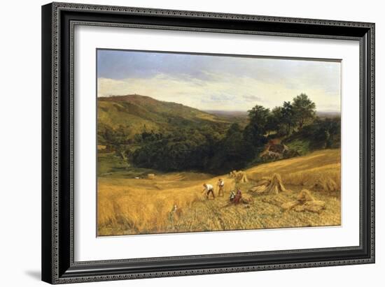 A Surrey Cornfield, 1860-George Vicat Cole-Framed Giclee Print