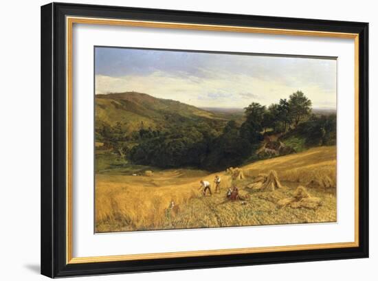 A Surrey Cornfield, 1860-George Vicat Cole-Framed Giclee Print