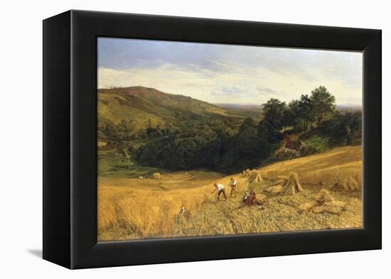 A Surrey Cornfield, 1860-George Vicat Cole-Framed Premier Image Canvas