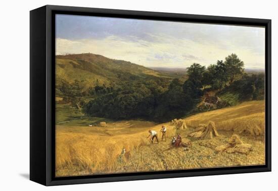 A Surrey Cornfield, 1860-George Vicat Cole-Framed Premier Image Canvas