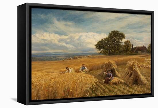 A Surrey Cornfield, 1864-George Vicat Cole-Framed Premier Image Canvas