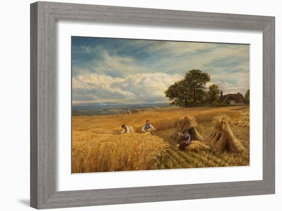 A Surrey Cornfield, 1864-George Vicat Cole-Framed Giclee Print