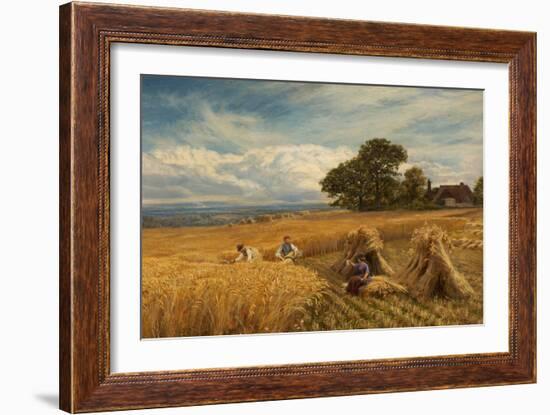 A Surrey Cornfield, 1864-George Vicat Cole-Framed Giclee Print