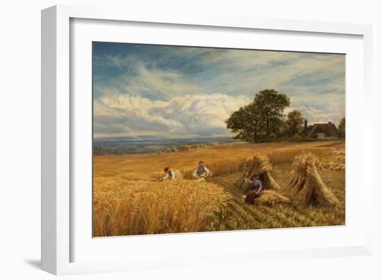 A Surrey Cornfield, 1864-George Vicat Cole-Framed Giclee Print