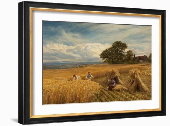 A Surrey Cornfield, 1864-George Vicat Cole-Framed Giclee Print