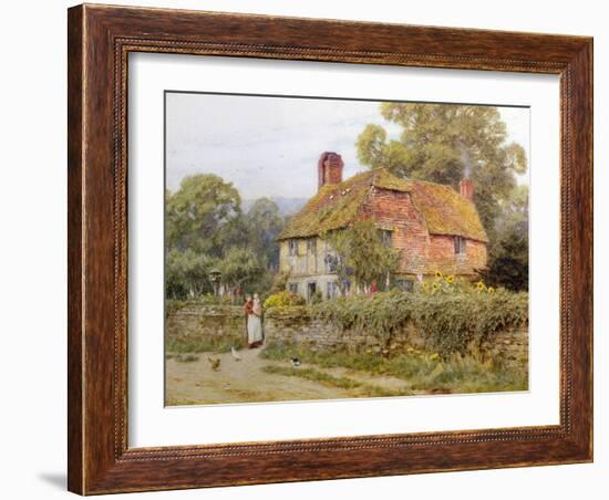 A Surrey Cottage-Helen Allingham-Framed Giclee Print