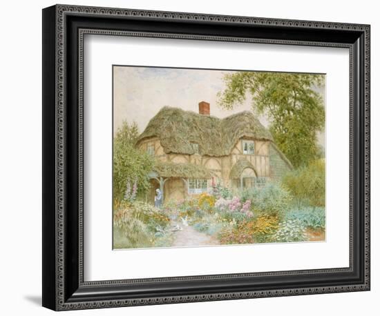 A Surrey Cottage-Arthur Claude Strachan-Framed Giclee Print