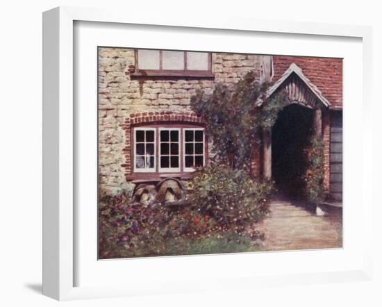 A Surrey Porch-Mortimer Ludington Menpes-Framed Giclee Print