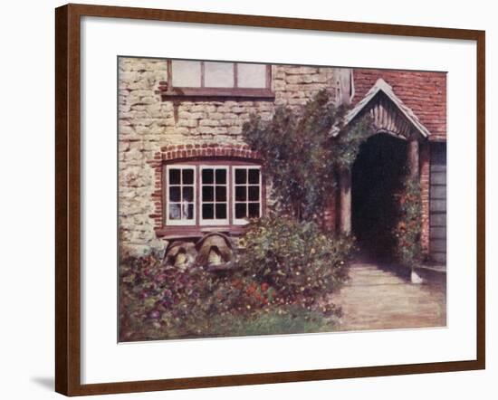 A Surrey Porch-Mortimer Ludington Menpes-Framed Giclee Print