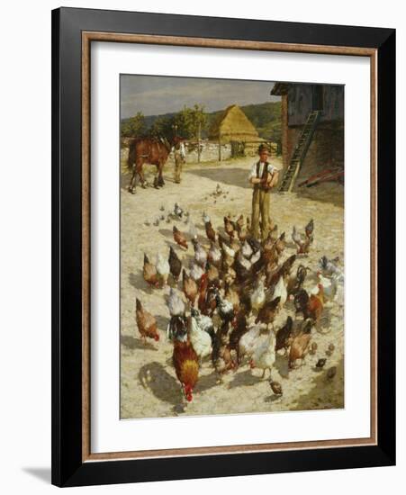 A Sussex Farm, 1887-Henry Herbert La Thangue-Framed Giclee Print