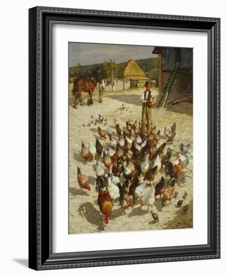 A Sussex Farm, 1887-Henry Herbert La Thangue-Framed Giclee Print