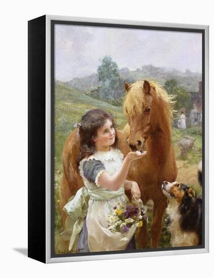 A Sweet Tooth-Alfred William Strutt-Framed Premier Image Canvas