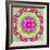 A Symmetric Floral Montage from Flower Photographs-Alaya Gadeh-Framed Photographic Print