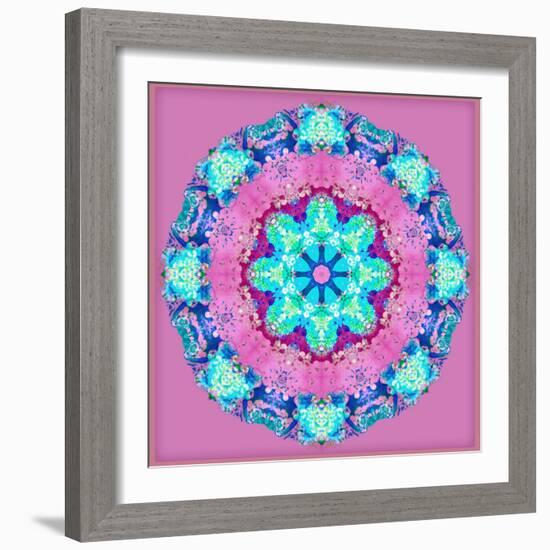 A Symmetric Floral Montage-Alaya Gadeh-Framed Photographic Print