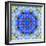 A Symmetric Ornament from Flowers, Photograph, Layer Work-Alaya Gadeh-Framed Photographic Print