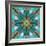 A Symmetric Ornament from Flowers, Photograph, Layer Work-Alaya Gadeh-Framed Photographic Print