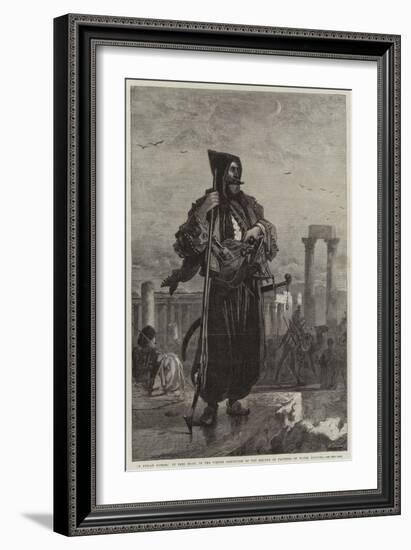 A Syrian Gowass-Carl Haag-Framed Giclee Print