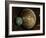 A System of Extraterrestrial Planets and their Moons-Stocktrek Images-Framed Photographic Print