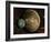 A System of Extraterrestrial Planets and their Moons-Stocktrek Images-Framed Photographic Print