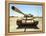 A T-55 Tank Destroyed by Nato Forces in the Desert North of Ajadabiya, Libya-Stocktrek Images-Framed Premier Image Canvas