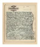 New Sectional and Township Map of Indiana, c.1876-A^ T^ Andreas-Framed Art Print