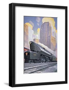 A T1 Locomotive, 1946-null-Framed Giclee Print