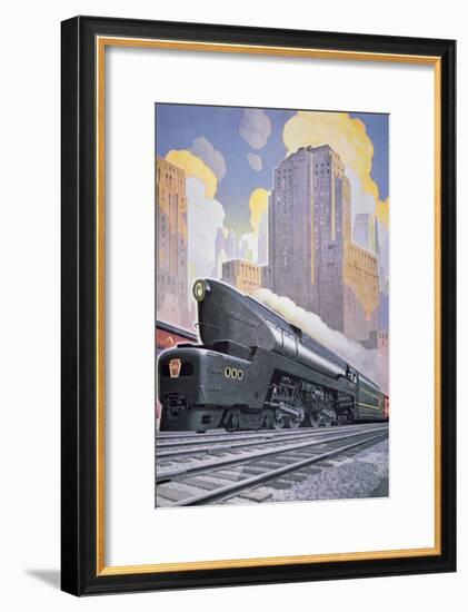 A T1 Locomotive, 1946-null-Framed Giclee Print