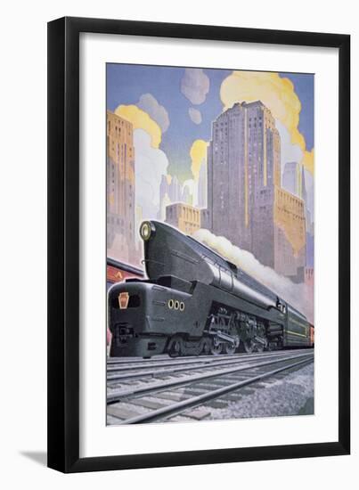 A T1 Locomotive, 1946-null-Framed Giclee Print