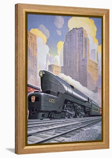 A T1 Locomotive, 1946-null-Framed Premier Image Canvas