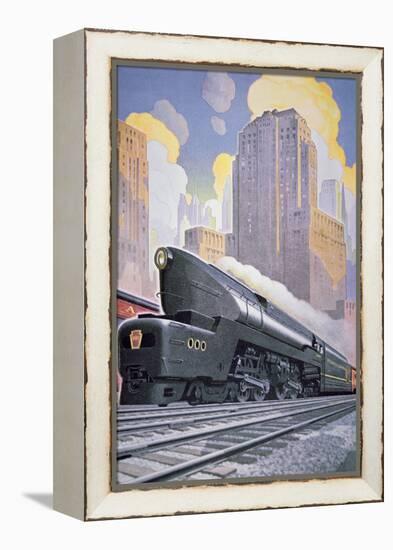 A T1 Locomotive, 1946-null-Framed Premier Image Canvas