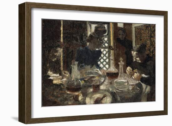 A Table-Edouard Vuillard-Framed Giclee Print