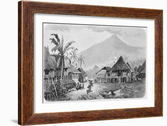 A Tagal Village-null-Framed Giclee Print