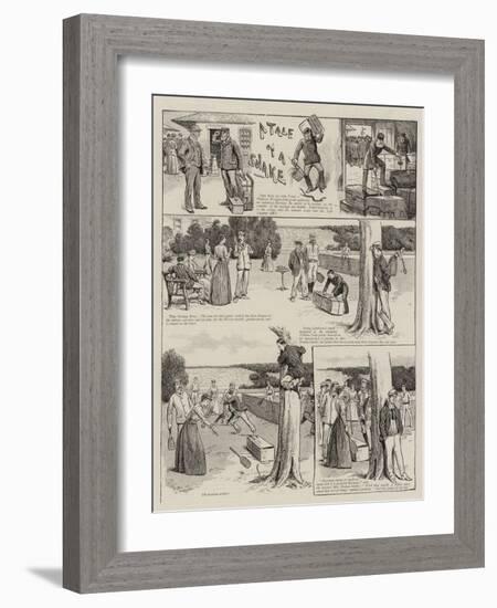 A Tale of a Snake-William Ralston-Framed Giclee Print