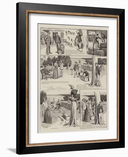 A Tale of a Snake-William Ralston-Framed Giclee Print