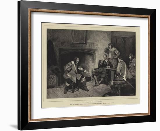 A Tale of Edgehill-John Seymour Lucas-Framed Giclee Print