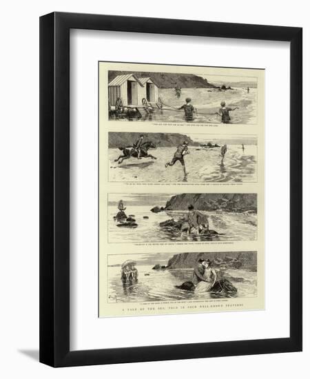 A Tale of the Sea, Told in Four Well-Known Proverbs-null-Framed Giclee Print