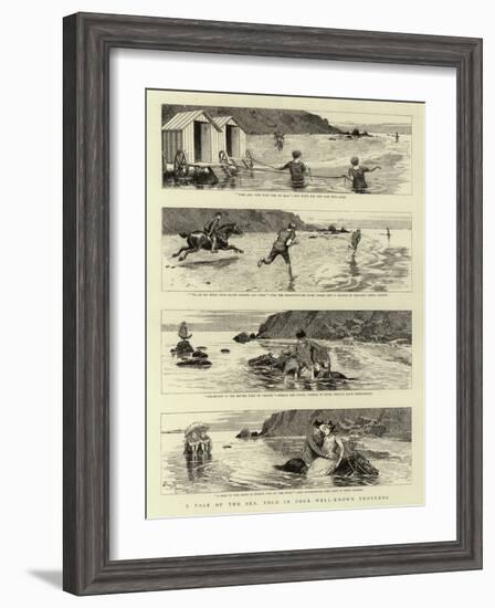 A Tale of the Sea, Told in Four Well-Known Proverbs-null-Framed Giclee Print