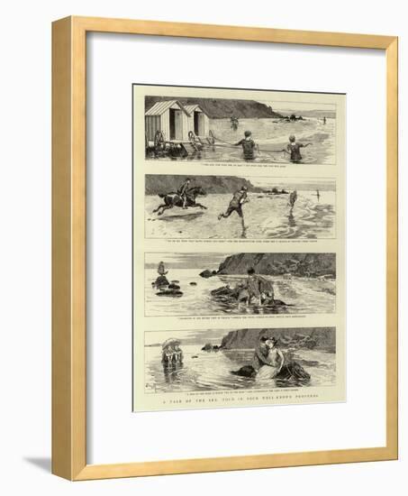 A Tale of the Sea, Told in Four Well-Known Proverbs-null-Framed Giclee Print