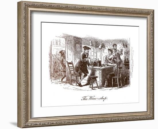 A Tale of Two Cities by Charles Dickens-Hablot Knight Browne-Framed Giclee Print